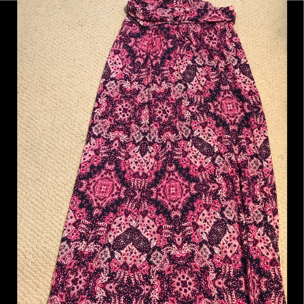 Boho maxi skirt